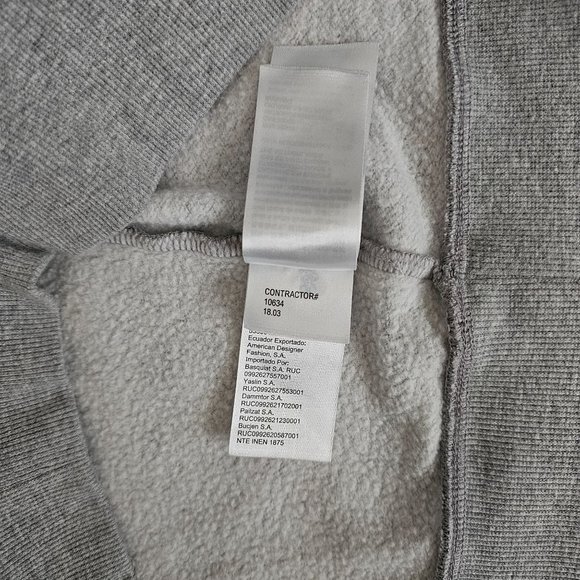 Calvin Klein Jeans Women's Gray Heathered Crew Neckline Pullover Sweater S/P/CH - Picture 12 of 14